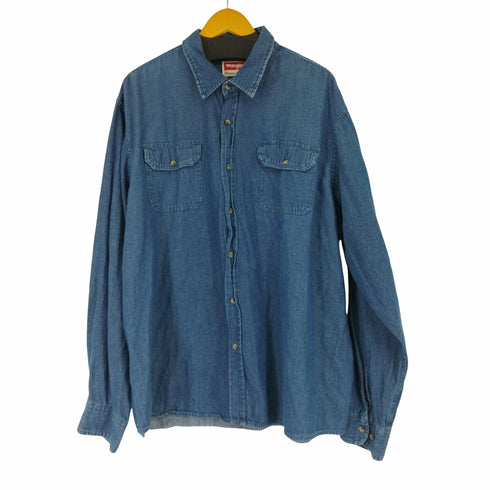 ラングラー Wrangler 90S デニムL/Sシャツ メンズ 2X