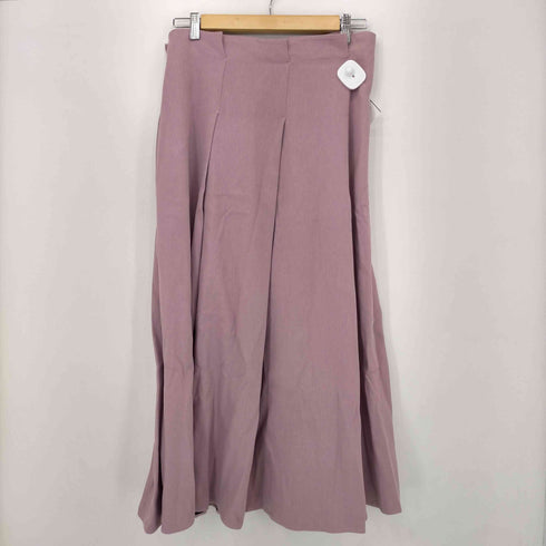 ルフィル LEPHIL 21SS ロングスカート フレア タック 綿麻ツイル レディース JPN:1