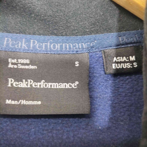 ピークパフォーマンス peak performance スタンドカラー フリースジャケット ジップアップ メンズ import:S