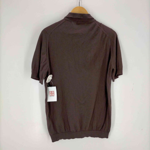 ジョンスメドレー JOHN SMEDLEY コットンニットポロシャツ メンズ JPN:L