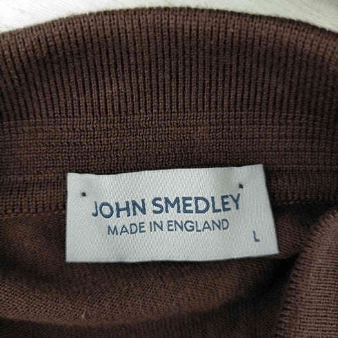 ジョンスメドレー JOHN SMEDLEY コットンニットポロシャツ メンズ JPN:L