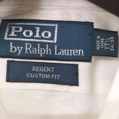 ポロバイラルフローレン Polo by RALPH LAUREN REGENT CUSTOM FIT L/Sシャツ メンズ 17 1/2