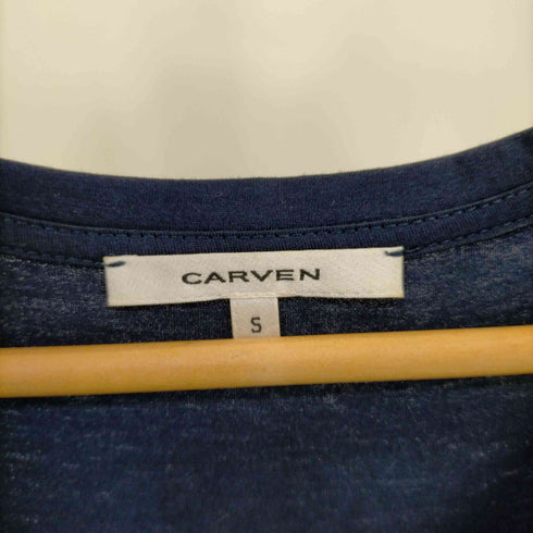 カルヴェン CARVEN ワンピース 膝丈 ノースリーブ フリル レディース import:S