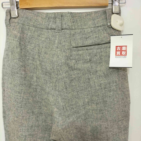 マディソンブルー MADISONBLUE ウール ジッパーフライ フレアパンツ レディース
