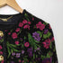 マダムジョコンダ MADAM JOCONDE 花柄 金ボタン ノーカラージャケット レディース JPN:L