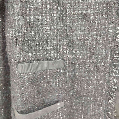 ジャンバティスタヴァリ GiAMBATTiSTA VALLi ロングコート ツイード レディース XS