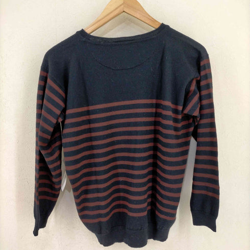 マーガレットハウエル MARGARET HOWELL ニット セーター ボーダー クルーネック レディース JPN:2