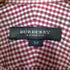 バーバリーロンドン BURBERRY LONDON カジュアルシャツ 長袖 ボタンダウン チェック メンズ import:M
