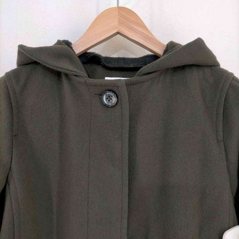 マッキントッシュフィロソフィー MACKINTOSH PHILOSOPHY フードコート ロング 裏地ストライプ レディース 38