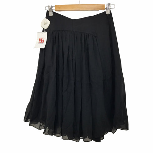 フォクシー FOXEY 2017 Tulip Flare Skirt 膝丈 ギャザーフレアスカート レディース JPN:38