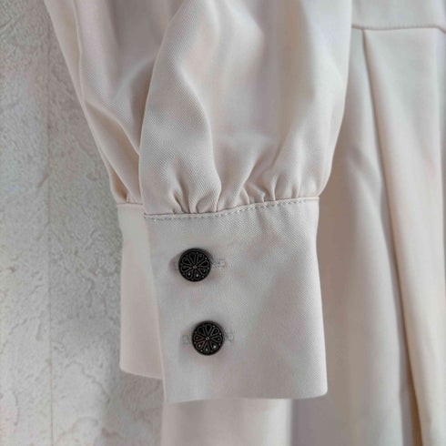 メゾンドフルール Maison de FLEUR Petite Robe canone 冬楽章 theme 2021 Winter ~Effet Papillon~ オードブル前のワンピース フレアワンピース レディース S