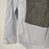 コムデギャルソンオムプリュス COMME des GARCONS HOMME PLUS 10SS Random Collage ランダムコラージュ期 ジレベスト ドッキング ストライプ柄 長袖シャツ メンズ JPN:S