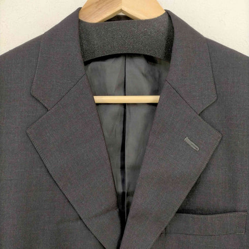エルメネジルドゼニア ERMENEGILDO ZEGNA テーラードジャケット ストライプ 背抜き メンズ