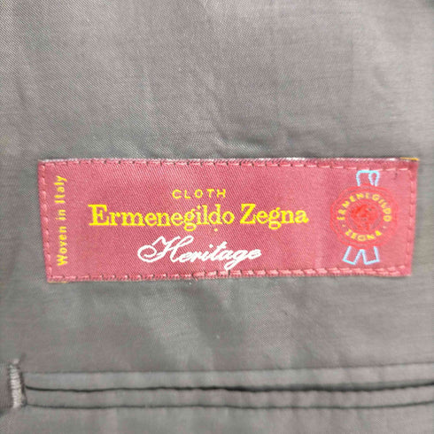 エルメネジルドゼニア ERMENEGILDO ZEGNA テーラードジャケット ストライプ 背抜き メンズ