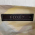 フォクシー FOXEY チェック柄 シルク スカート タック ひざ丈 レディース JPN:38