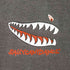 オニータ ONEITA SALLYCAN'TDANCE USA製 OLD SKATE シャークプリント 両面プリント Tシャツ メンズ import:M
