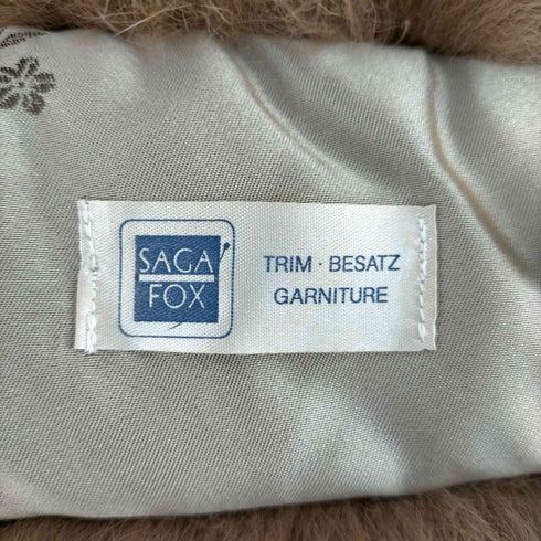 サガフォックス SAGA FOX ティペット マフラー ストール フォックスファー レディース ONE SIZE