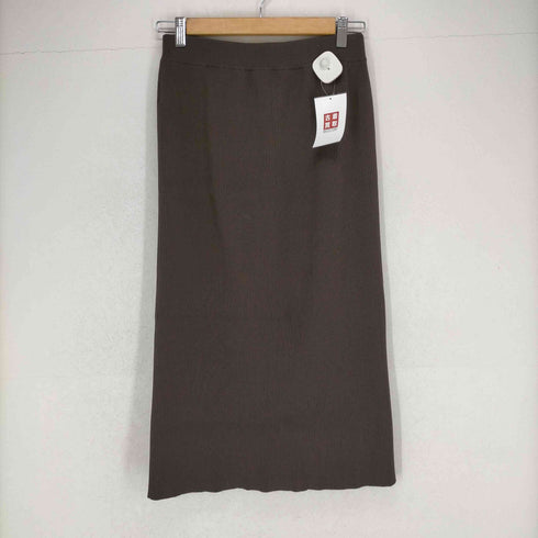エブリデイアイライク EVERYDAY I LIKE 21SS rib タイトスカート ニットスカート レディース ONE SIZE