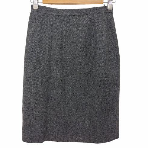 マックスマーラ MAX MARA ヘリンボーン カシミヤ混 タイトスカート レディース JPN:42