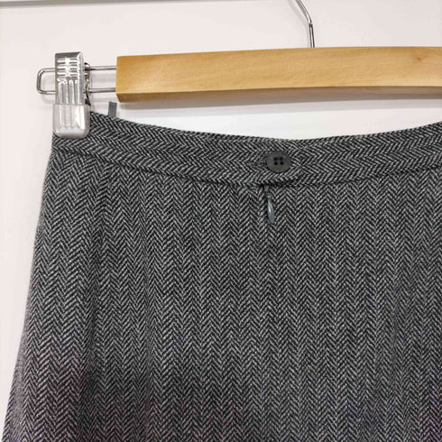 マックスマーラ MAX MARA ヘリンボーン カシミヤ混 タイトスカート レディース JPN:42