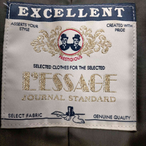 ジャーナルスタンダードレサージュ JOURNAL STANDARD Lessage ウールチェスターコート レディース JPN:1