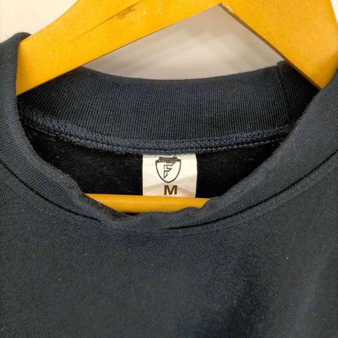 パネルコットン切替 ショルダーポケットスウェット メンズ import:M