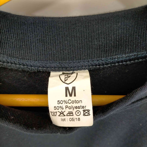 パネルコットン切替 ショルダーポケットスウェット メンズ import:M