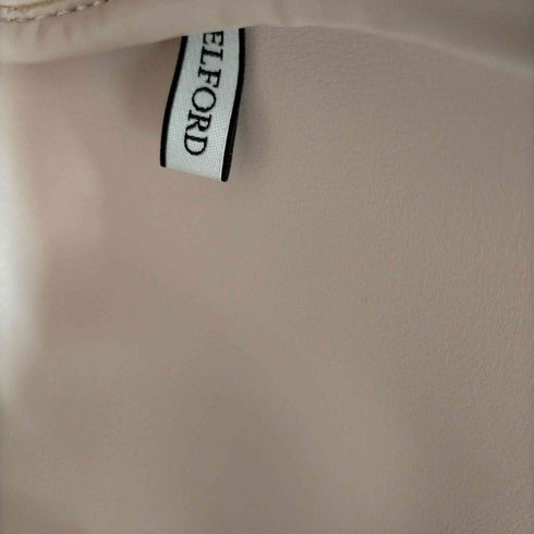 セルフォード CELFORD 2SS レーザーカットハンドバッグ フリル フェイクレザー レディース