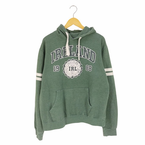 IRELAND 1988 DEPT プリント プルオーバーパーカー メンズ import:XXL