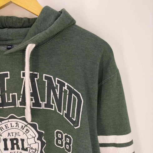 IRELAND 1988 DEPT プリント プルオーバーパーカー メンズ import:XXL