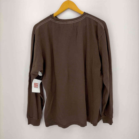 オーラリー AURALEE 23SS COTTON MESH L/S TEE メンズ JPN:5