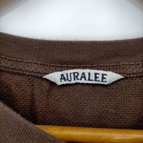 オーラリー AURALEE 23SS COTTON MESH L/S TEE メンズ JPN:5