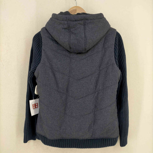 エディーバウアー Eddie Bauer 中綿ジャケット ニット切替 フード レディース import:S