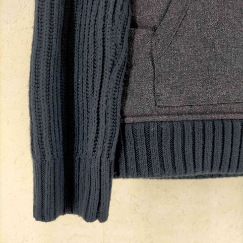 エディーバウアー Eddie Bauer 中綿ジャケット ニット切替 フード レディース import:S