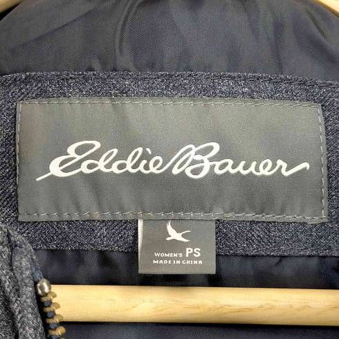 エディーバウアー Eddie Bauer 中綿ジャケット ニット切替 フード レディース import:S