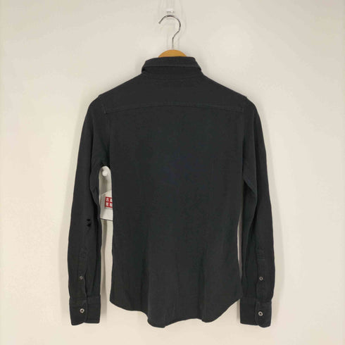 ラルフローレン RALPH LAUREN KNIT OXFORD ポニー刺繍 ボタンダウンニットシャツ メンズ import:M