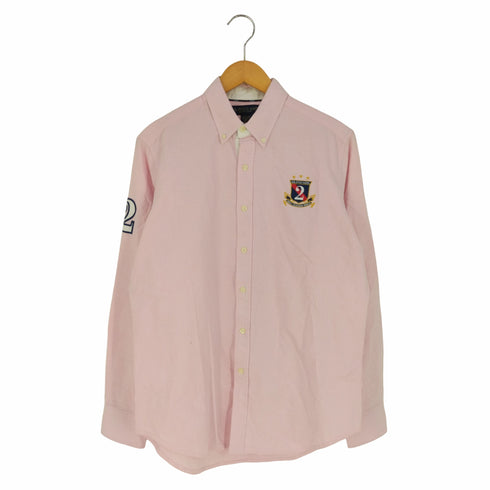 ユーエスポロアッスン U.S.POLO ASSN ロゴ刺繍 ボタンダウンオックスフォードシャツ メンズ import:M