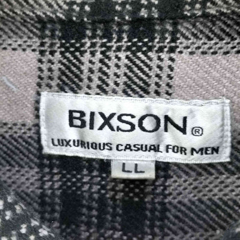 BIXSON ネルチェックシャツ メンズ LL