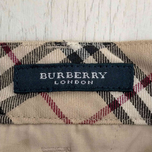 バーバリーロンドン BURBERRY LONDON ワークパンツ コーデュロイ 裏地ノバチェック レディース