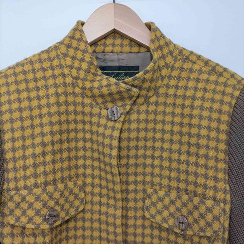 レリアン Leilian MADE IN JAPAN 袖切替 スタンドカラー ウールジャケット レディース 13