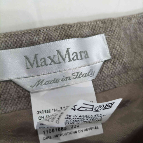 マックスマーラ MAX MARA アンゴラ混 膝丈スカート レディース JPN:40