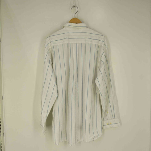 トミーヒルフィガー TOMMY HILFIGER オーバーサイズ ストライプシャツ メンズ import:XXL