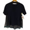 ミュベール MUVEIL バックシャーリングTシャツ レディース 36