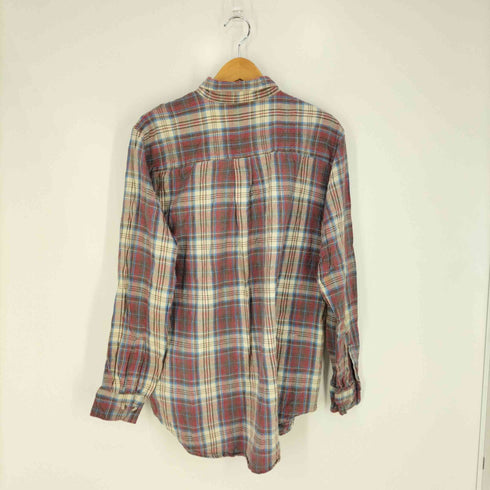 アッシュ クリーク ASH CREEK ケニア製 ボタンダウンチェックシャツ メンズ import:M