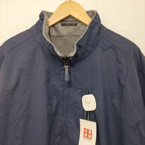 エディーバウアー Eddie Bauer OUTDOOR GEAR リバーシブル ハーフジップジャケット メンズ import:XL
