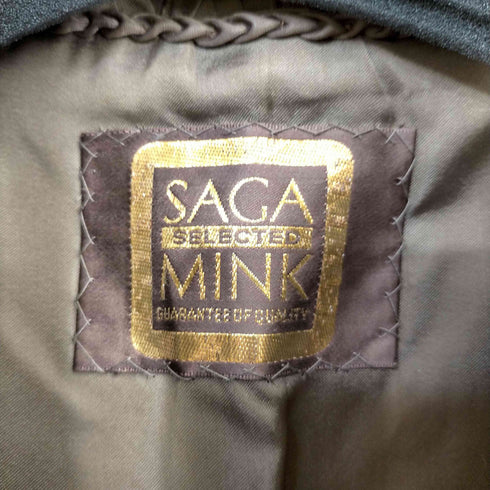 サガミンク SAGA MINK 金サガ 毛皮コート ショート ミンクファー レディース