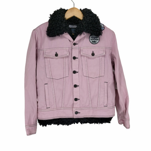 ピンコ PINKO DREAMon MOUNTAIN ワッペンボアブルゾン ジャケット レディース 34