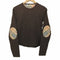 バーバリーロンドン BURBERRY LONDON ノバチェック エルボーパッチ クルーネックTシャツ レディース import:M