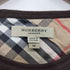 バーバリーロンドン BURBERRY LONDON ノバチェック エルボーパッチ クルーネックTシャツ レディース import:M