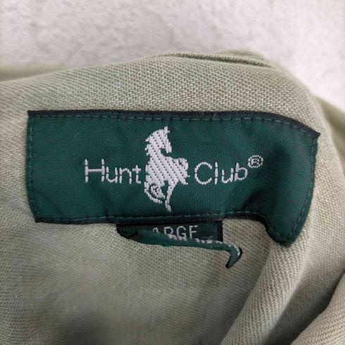 ハントクラブ HUNT CLUB ロゴ刺繍シャツベスト レディース JPN:L